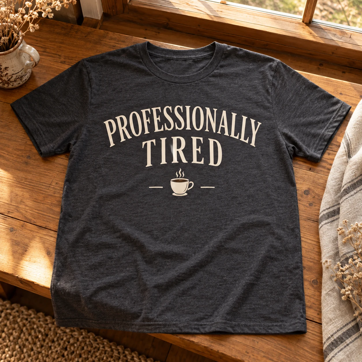 Professionally Tired in a warm styled setting